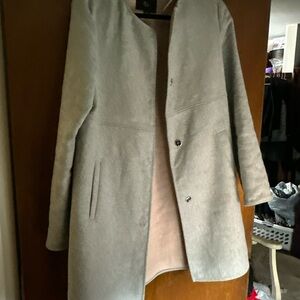 Dorothy Perkins Gray Teddy Jacket Cozy Chic Style